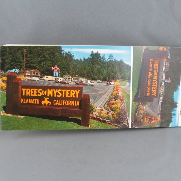 Vintage Postcard set - Trees of Mystery Klamath California 10 Set - E F Clements - Picture 11 of 11